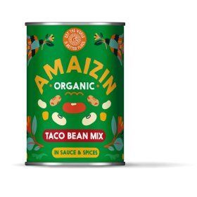 Amaizin Taco bean mix org.  6x400gr